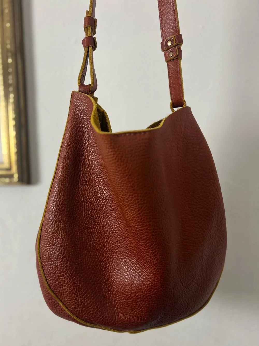 Portland leather Large Olivia shoulder bag